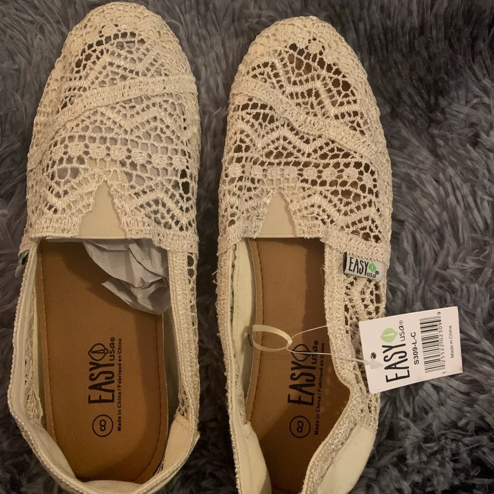 Crotchet flat shoe 8